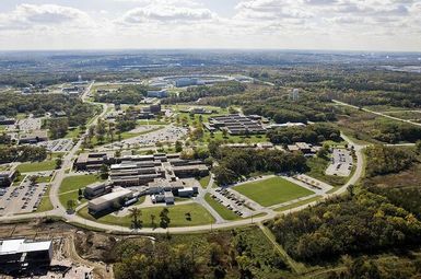 aerial view of Argonne National Lab