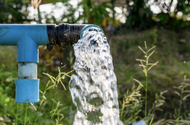 a groundwater tap