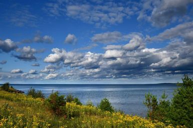 Lake Superior’s Keweenaw Bay in Michigan’s Upper Peninsula. Image credit: Todd Marsee, Michigan Sea Grant