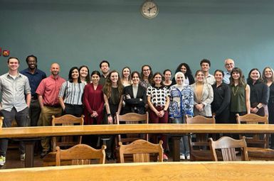 Faculty and students from the Problem Solving Initiative course in Winter 2024.